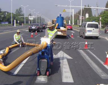 市政橋面路面拋丸處理方案和相關設備介紹-青島普華重工